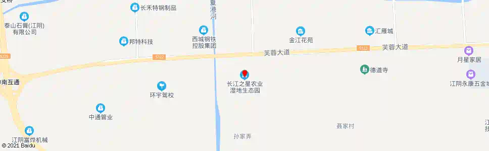 无锡长江生态园_公交站地图_无锡公交_妙搜公交查询2025