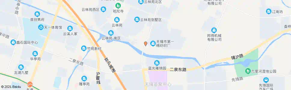 无锡团结路(春江路)_公交站地图_无锡公交_妙搜公交查询2025
