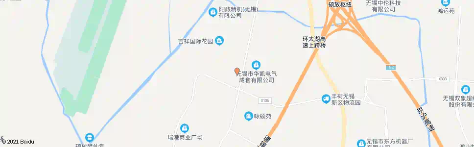 无锡公交硕放停车场_公交站地图_无锡公交_妙搜公交查询2025