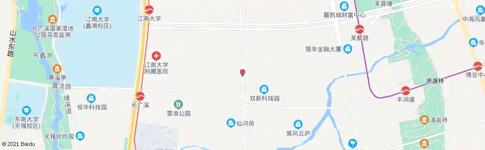 无锡和风路(五湖大道)_公交站地图_无锡公交_妙搜公交查询2025