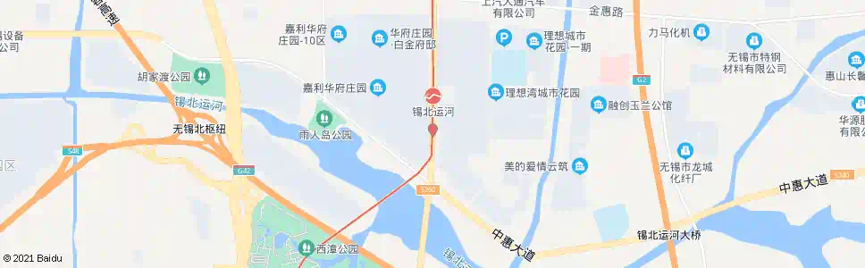 无锡世纪城_公交站地图_无锡公交_妙搜公交查询2025