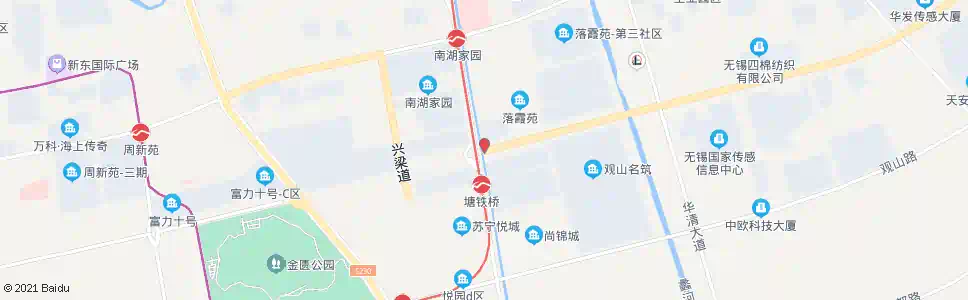无锡机场路(高浪路)_公交站地图_无锡公交_妙搜公交查询2025