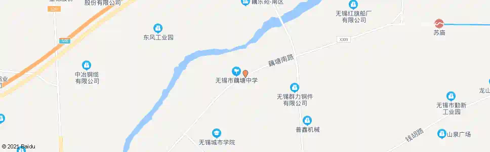 无锡园区东路(钱藕路)_公交站地图_无锡公交_妙搜公交查询2025