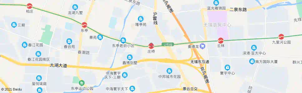 无锡庄桥站_公交站地图_无锡公交_妙搜公交查询2025