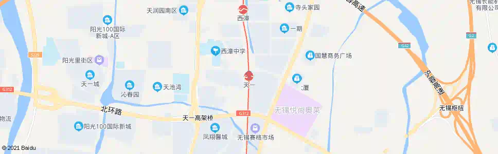 无锡天一村_公交站地图_无锡公交_妙搜公交查询2025