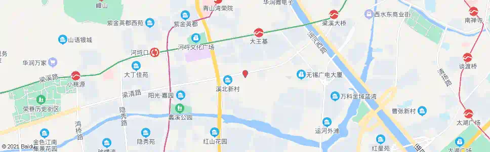 无锡大孙巷_公交站地图_无锡公交_妙搜公交查询2025