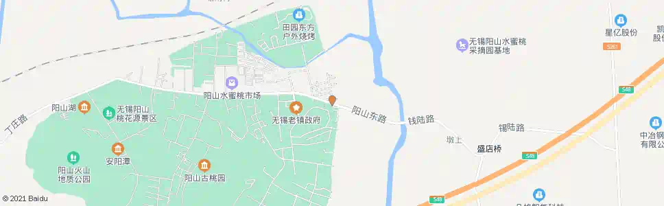 无锡阳山医院_公交站地图_无锡公交_妙搜公交查询2025