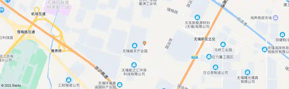 无锡黄更上_公交站地图_无锡公交_妙搜公交查询2025
