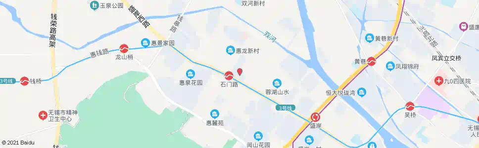 无锡惠华新村_公交站地图_无锡公交_妙搜公交查询2025
