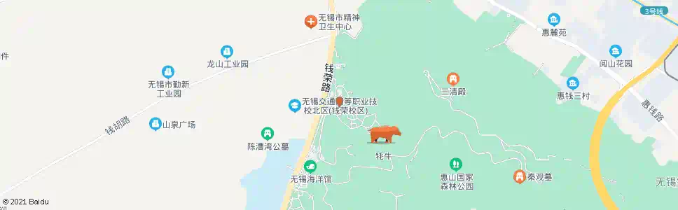 无锡无锡动物园(太湖欢乐园)_公交站地图_无锡公交_妙搜公交查询2025