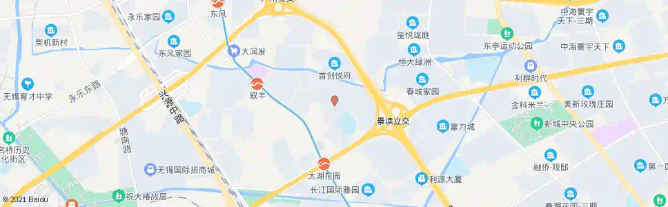 无锡叙康里_公交站地图_无锡公交_妙搜公交查询2025