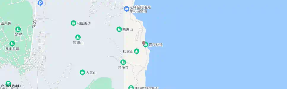 无锡宜民山庄(碧波度假村)_公交站地图_无锡公交_妙搜公交查询2025