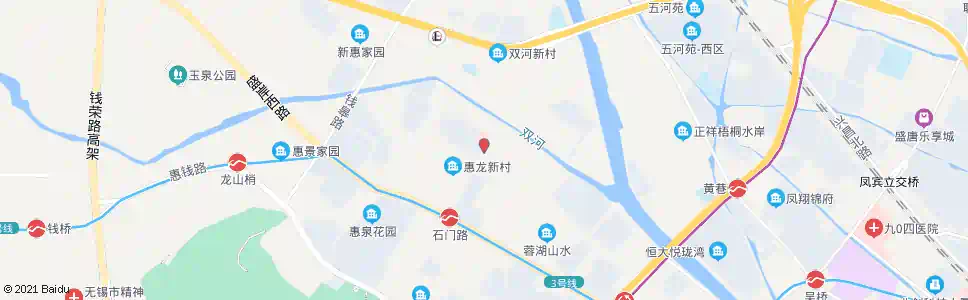 无锡会龙桥_公交站地图_无锡公交_妙搜公交查询2025