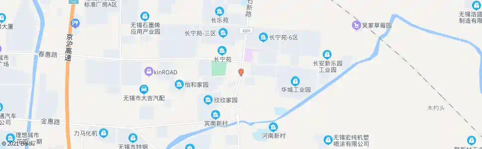 无锡石新路(长宁路)_公交站地图_无锡公交_妙搜公交查询2025