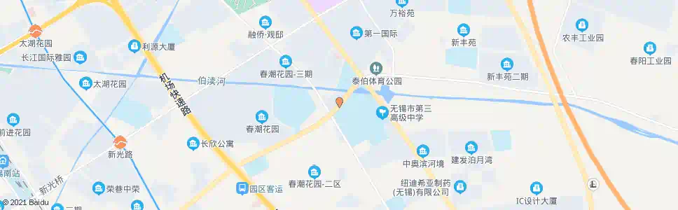无锡行创四路(旺庄东路)_公交站地图_无锡公交_妙搜公交查询2025