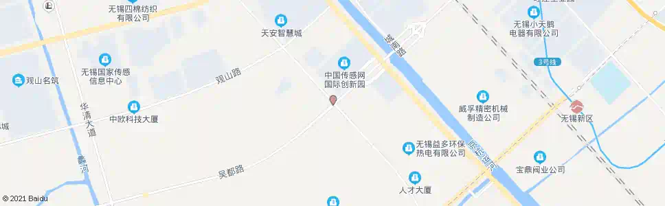无锡吴都路(菱湖大道)_公交站地图_无锡公交_妙搜公交查询2025