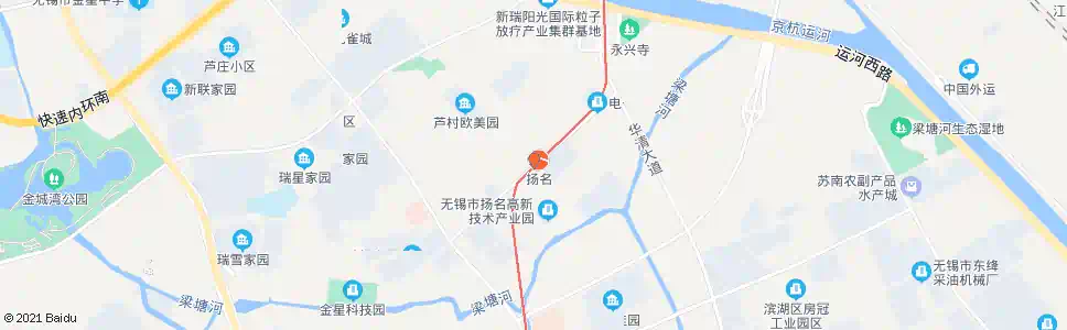 无锡芦中路(梁东路)_公交站地图_无锡公交_妙搜公交查询2025