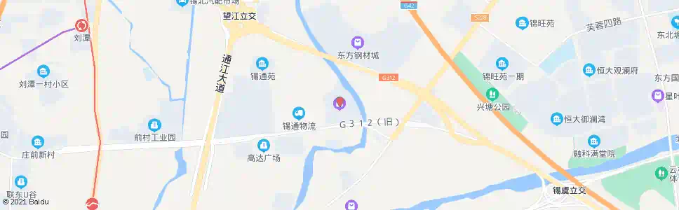 无锡东风型材城_公交站地图_无锡公交_妙搜公交查询2025
