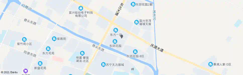 无锡东郊花园_公交站地图_无锡公交_妙搜公交查询2025
