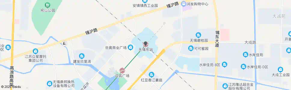 无锡火车站东_公交站地图_无锡公交_妙搜公交查询2025