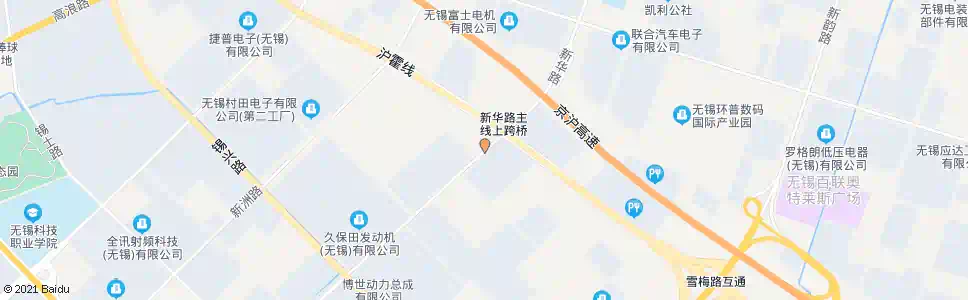 无锡新华立交_公交站地图_无锡公交_妙搜公交查询2025