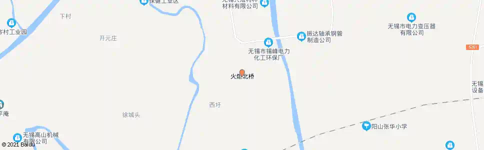 无锡火炬北桥_公交站地图_无锡公交_妙搜公交查询2025