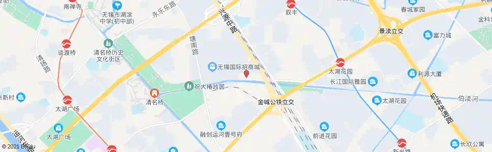 无锡招商城汽车南站_公交站地图_无锡公交_妙搜公交查询2025