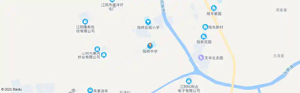 无锡陆区中学_公交站地图_无锡公交_妙搜公交查询2025