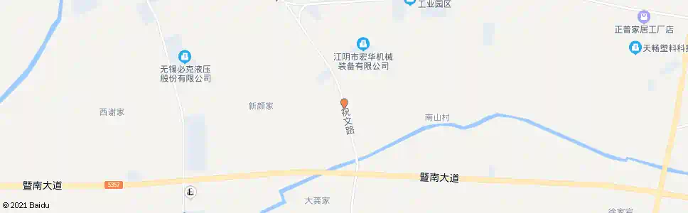 无锡谢泾岸_公交站地图_无锡公交_妙搜公交查询2025
