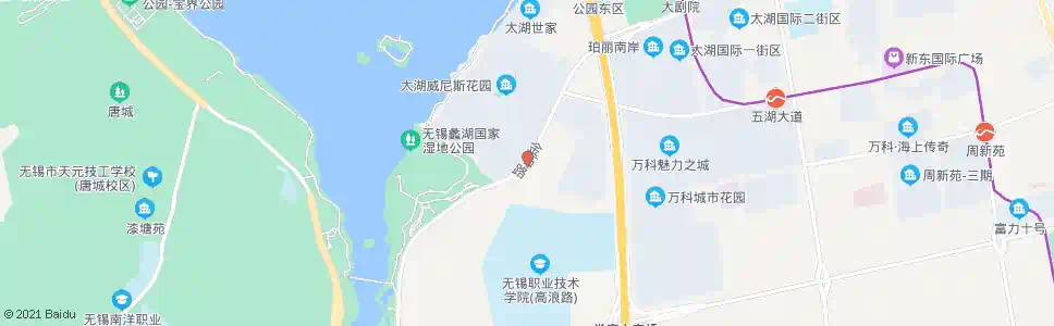 无锡周道巷_公交站地图_无锡公交_妙搜公交查询2025
