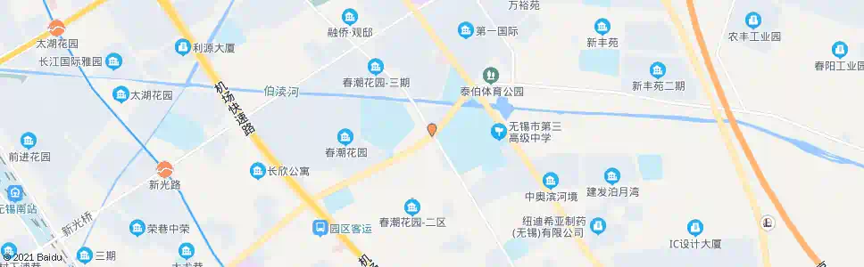 无锡锡士路(旺庄东路)_公交站地图_无锡公交_妙搜公交查询2025
