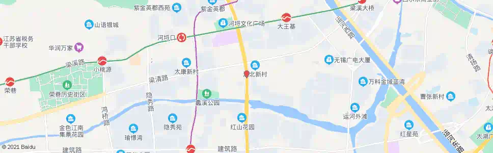 无锡青祁桥_公交站地图_无锡公交_妙搜公交查询2025