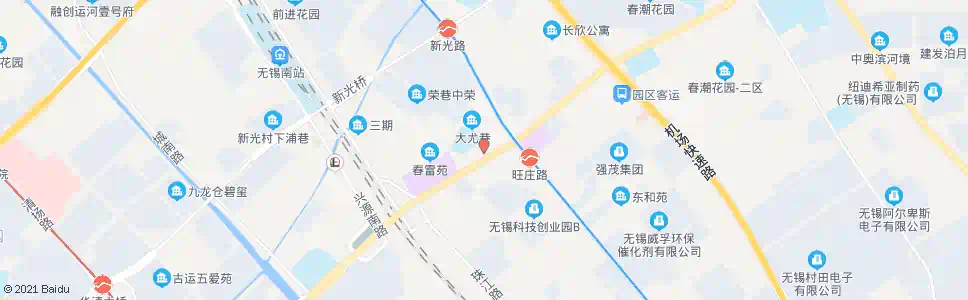 无锡新区国地税局_公交站地图_无锡公交_妙搜公交查询2025
