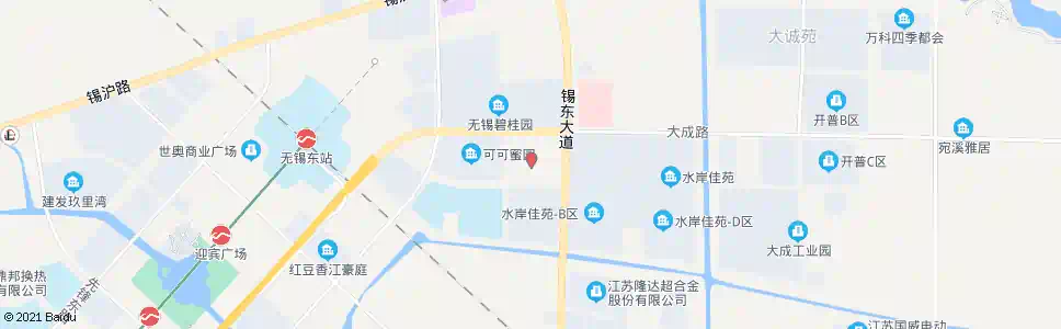 无锡天一实验学校_公交站地图_无锡公交_妙搜公交查询2025