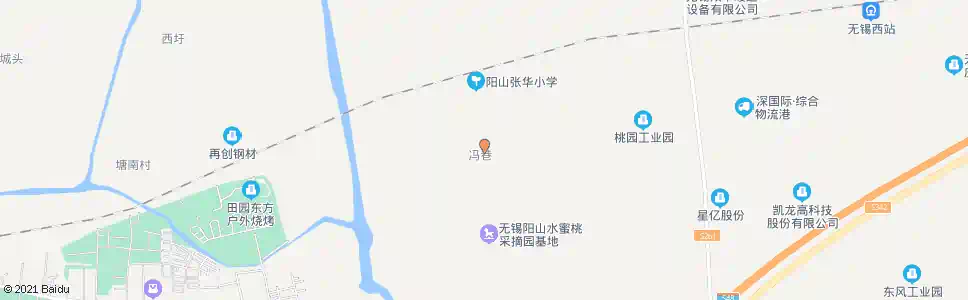 无锡桃园村_公交站地图_无锡公交_妙搜公交查询2025