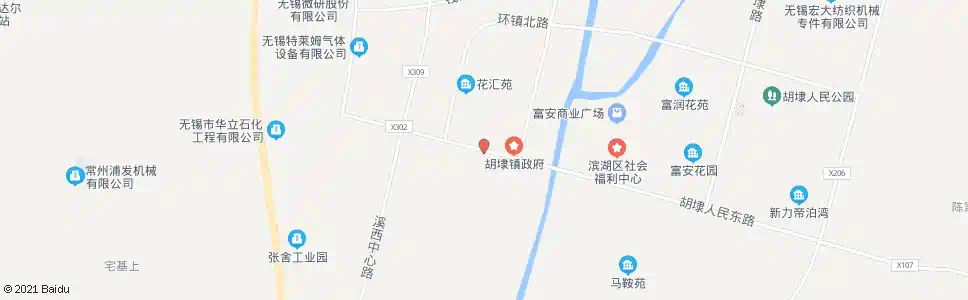 无锡花汇桥_公交站地图_无锡公交_妙搜公交查询2025
