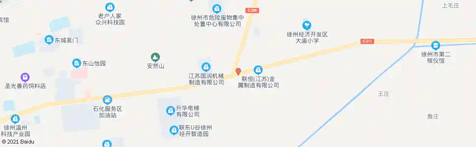 徐州贾汪路口_公交站地图_徐州公交_妙搜公交查询2025
