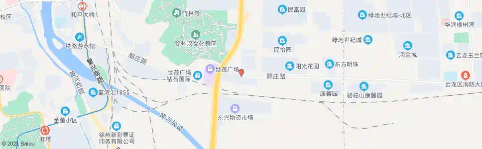 徐州君悦园_公交站地图_徐州公交_妙搜公交查询2025