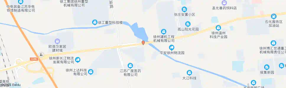 徐州清洁产业园_公交站地图_徐州公交_妙搜公交查询2025