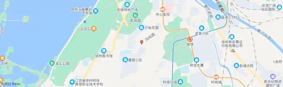 徐州康居小区东_公交站地图_徐州公交_妙搜公交查询2025