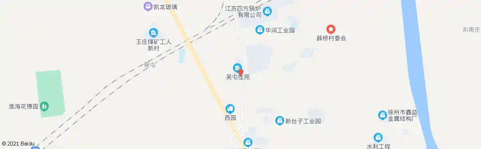 徐州吴屯_公交站地图_徐州公交_妙搜公交查询2025