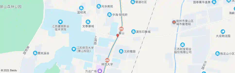 徐州虎山(g206)_公交站地图_徐州公交_妙搜公交查询2025
