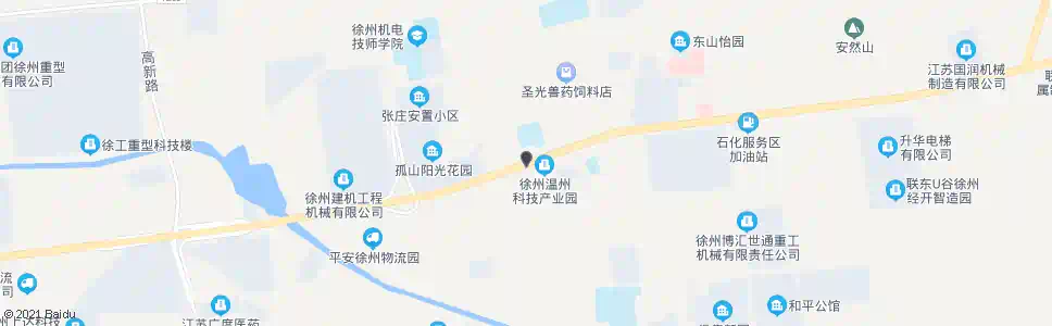 徐州工人村(矿山路)_公交站地图_徐州公交_妙搜公交查询2025