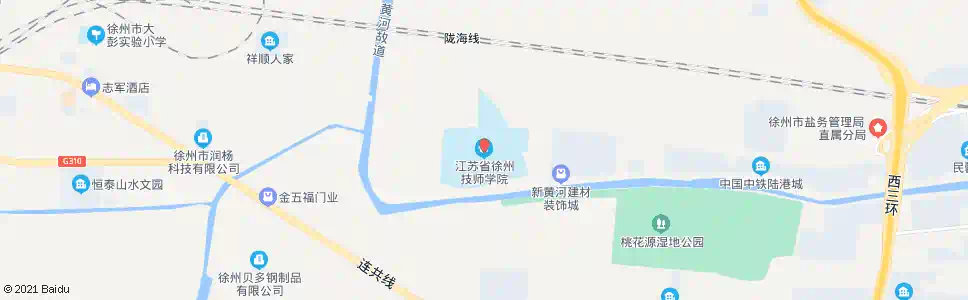 徐州师范学校_公交站地图_徐州公交_妙搜公交查询2025