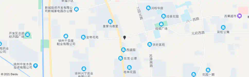 徐州西盛园_公交站地图_徐州公交_妙搜公交查询2025