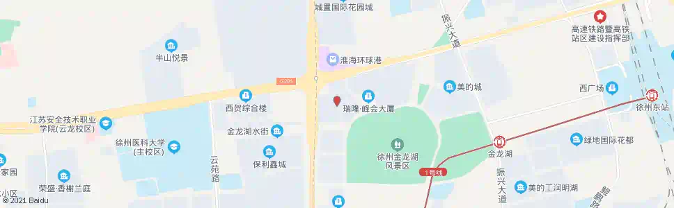 徐州君廷湖畔_公交站地图_徐州公交_妙搜公交查询2025