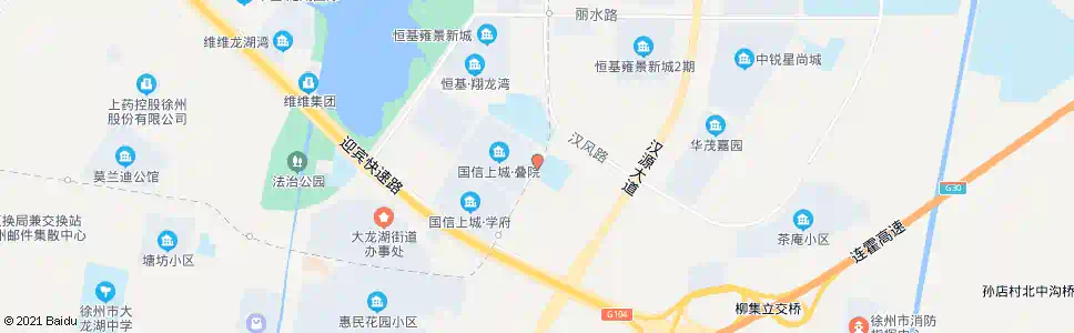 徐州撷秀中学_公交站地图_徐州公交_妙搜公交查询2025