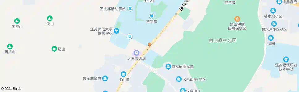 徐州科教集聚区_公交站地图_徐州公交_妙搜公交查询2025
