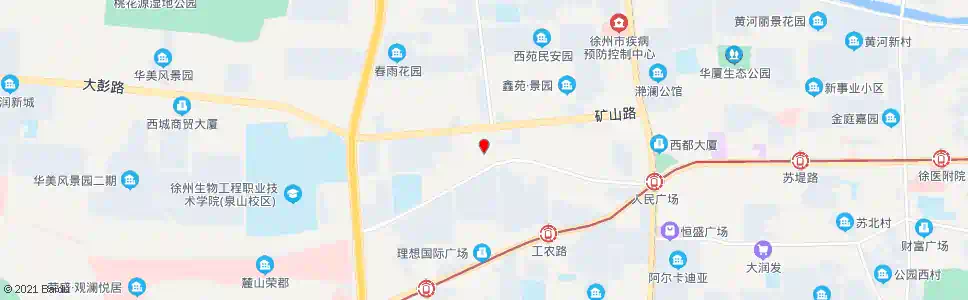 徐州万科淮海天地_公交站地图_徐州公交_妙搜公交查询2025