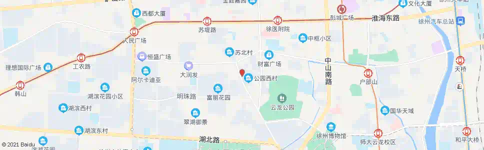 徐州灯塔农贸市场_公交站地图_徐州公交_妙搜公交查询2025